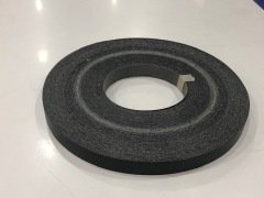 PVC Tutkallı Mobilya Kenar Bandı Siyah 22 mm