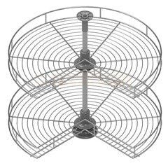 Starax S-3021 Dolap içi Köşe 3/4 Döner Sepet Takımı 74 cm