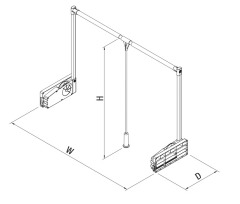 Starax S-6013 Gardrop Asansörü