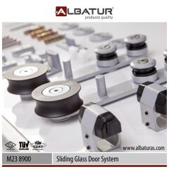 Albatur M23 8900 Cam Sürme Kapı Mekanizması 170 cm