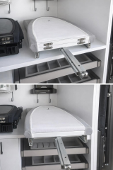 Dolap İçi Katlanır Raylı Ütü Masası