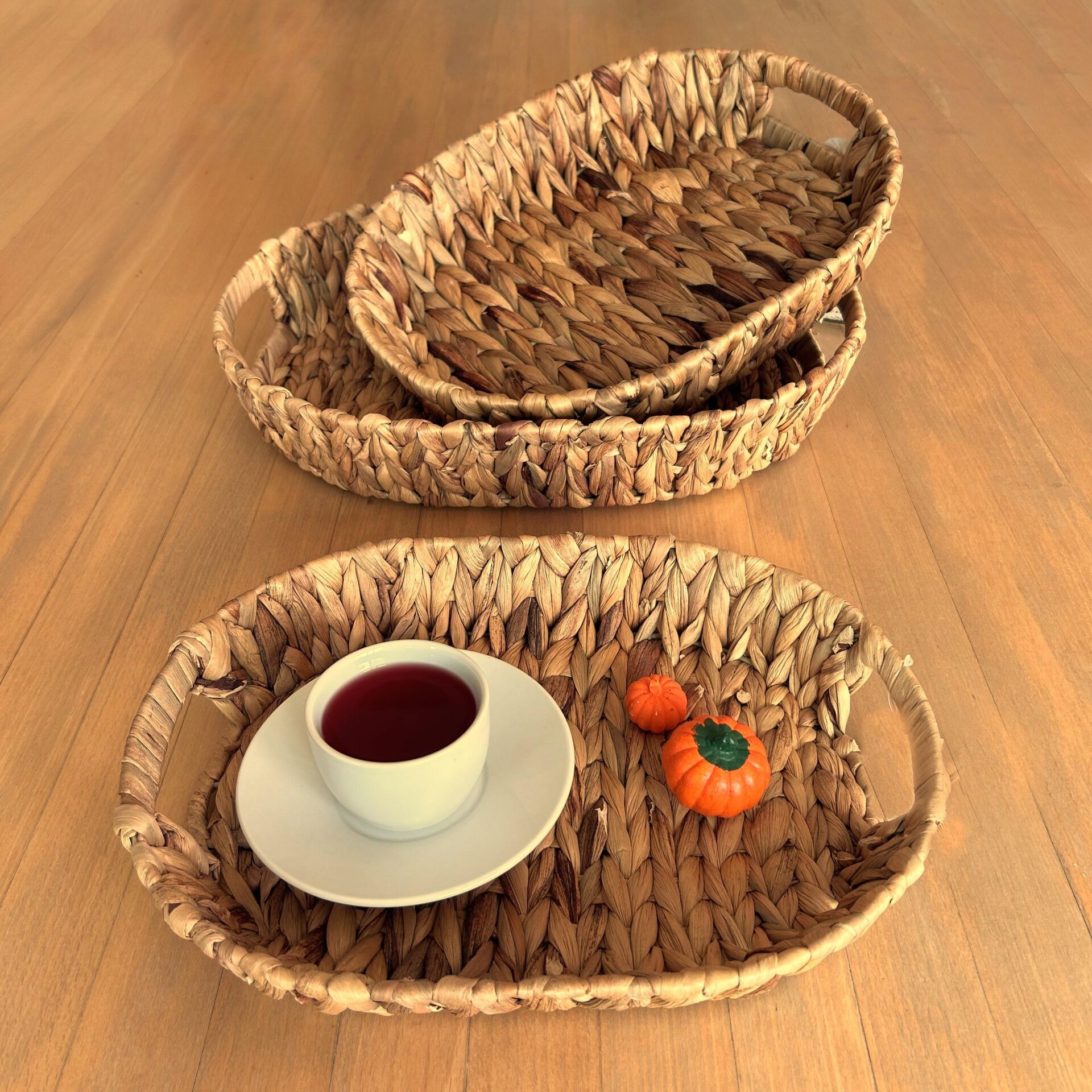 Hasır Tepsi Oval 34 cm