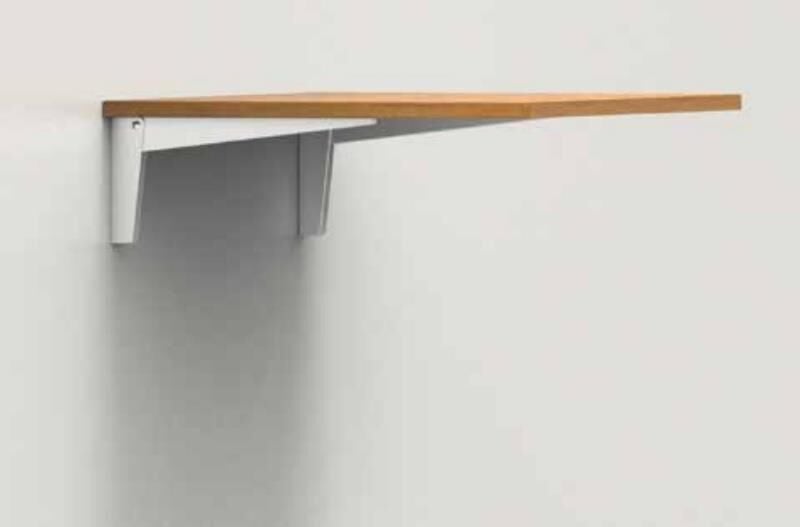 Tempo Katlanır Raf Altı Ayak Beyaz 45 cm