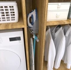 IRONIX ÜTÜ ASKISI PLASTİK ANTRASİT