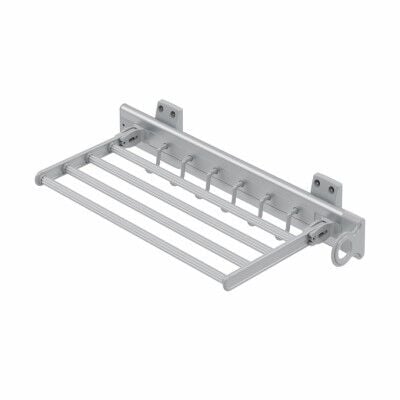 Raylı Alüminyum Pantolon Askısı ve Kemerlik- Outlet Ürün