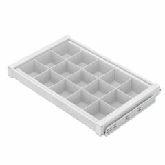 Gizli Raylı Bölmeli Alüminyum Raf- Outlet Ürün