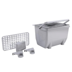 Handy Mate Çok Amaçlı Monte Edilebilir Saklama Atık Kabı Beyaz