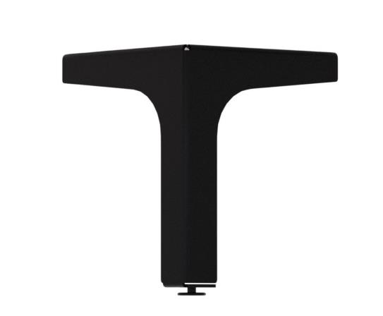Dekoratif Metal Mobilya Ayağı 10 CM SİYAH 1130-26