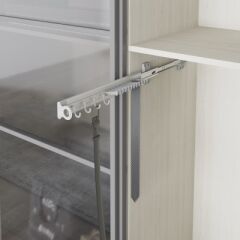 Starax S-6544 Raylı Alüminyum Kravatlık Kemerlik SOL Outlet Ürün
