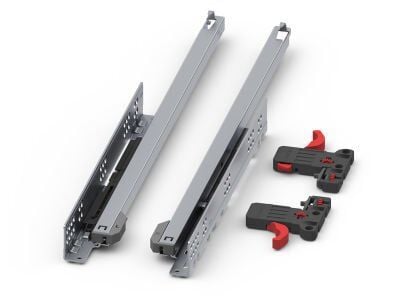 Samet Smart Slide Tandem Çekmece Rayı Kısmi-Frenli 55 cm