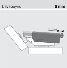 Samet Star Plus Menteşe Yavaşlatıcı Deveboynu