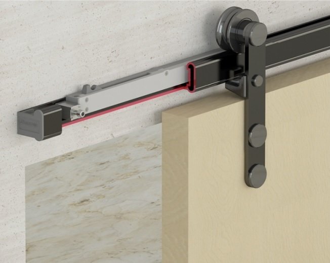Albatur 8820SFT Askılı Ahşap Sürme Frenli Kapı Mekanizması 200 cm