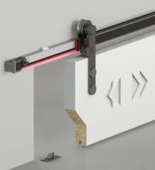 Albatur 8820SFT Askılı Ahşap Sürme Frenli Kapı Mekanizması 200 cm