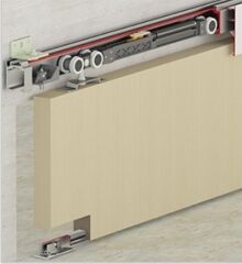 Albatur Çift Yöne Yavaşlatıcılı Sürme Kapı Sistemi M20 9720 120 kg + 2m Üst Ray